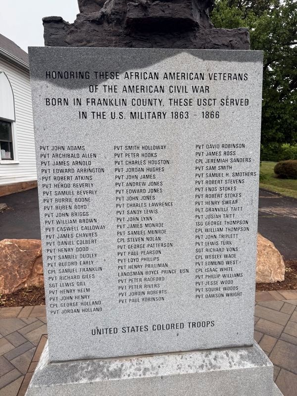 United States Colored Troops Memorial image. Click for full size.