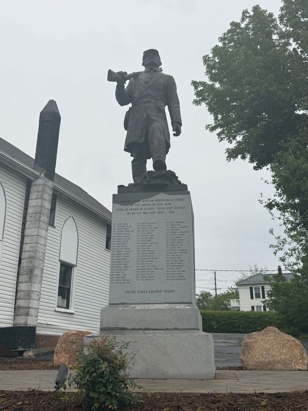 United States Colored Troops Memorial image. Click for full size.