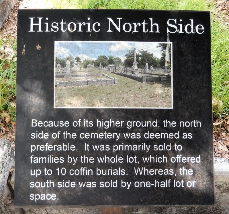 Historic North Side Marker image. Click for full size.