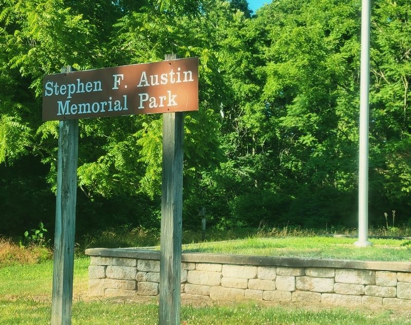 Stephen Fuller Austin Memorial Park. Click for full size. Stephen Fuller Austin Memorial Park image. Click for full size.