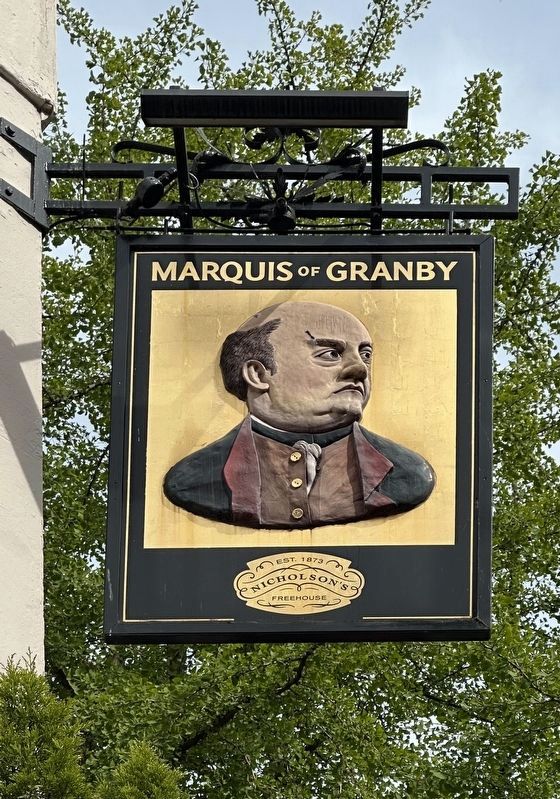 Marquis of Granby pub sign image. Click for full size.