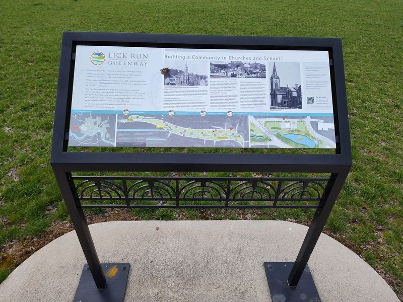Building a Community in Churches and Schools Marker image. Click for full size.