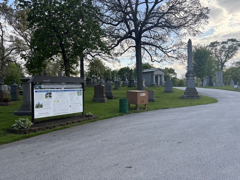Mt. Olivet Cemetery Marker image. Click for full size.