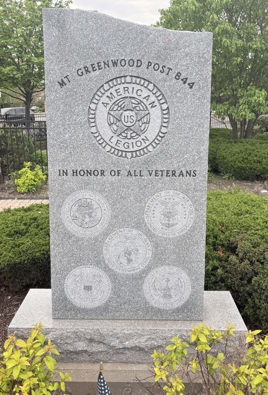 Veterans Memorial Marker image. Click for full size.