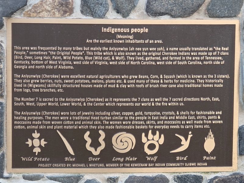 Indigenous People Marker image. Click for full size.