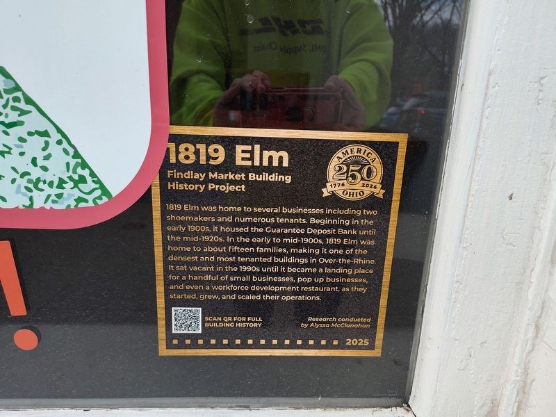 1819 Elm Marker image. Click for full size.