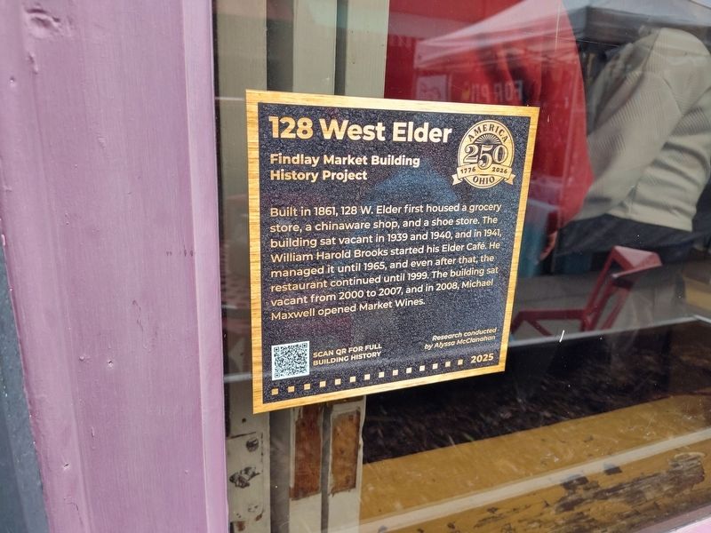 128 West Elder Marker. Click for full size. 128 West Elder Marker image. Click for full size.