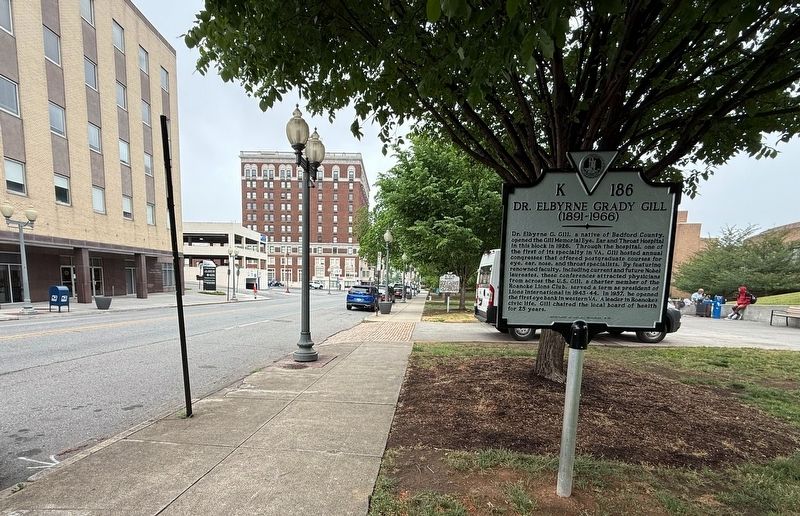 Dr. Elbyrne Grady Gill Marker. Click for full size. Dr. Elbyrne Grady Gill Marker image. Click for full size.