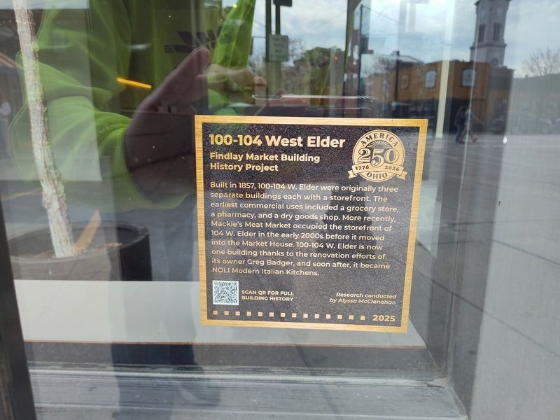 100-104 West Elder Marker. Click for full size. 100-104 West Elder Marker image. Click for full size.