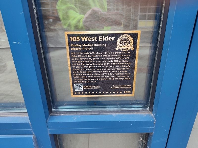 105 West Elder Marker. Click for full size. 105 West Elder Marker image. Click for full size.