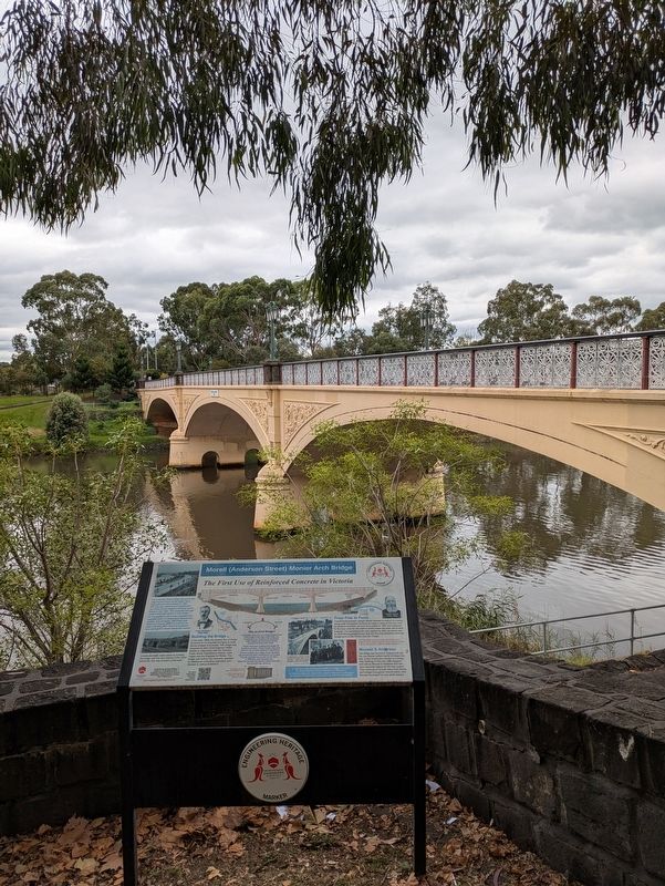 Morell Monier Arch Bridge image. Click for full size.
