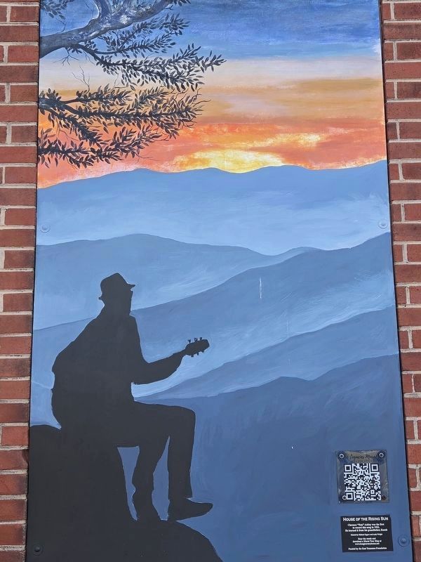 <i>House of the Rising Sun</i> Mural in Mountain City image. Click for full size.