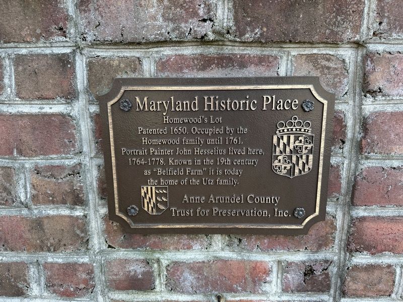 Homewood’s Lot Marker. Click for full size. Homewood’s Lot Marker image. Click for full size.