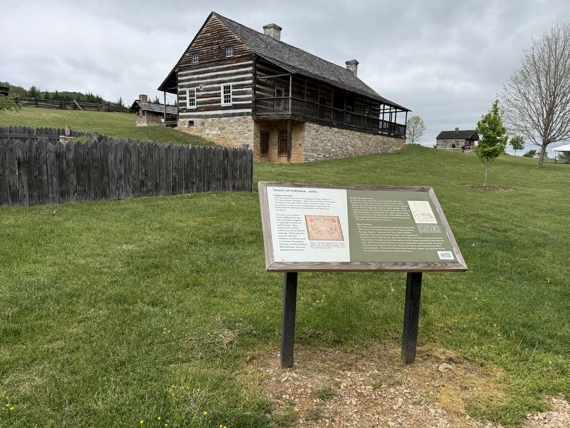Valley of Virginia, 1820s Marker image. Click for full size.