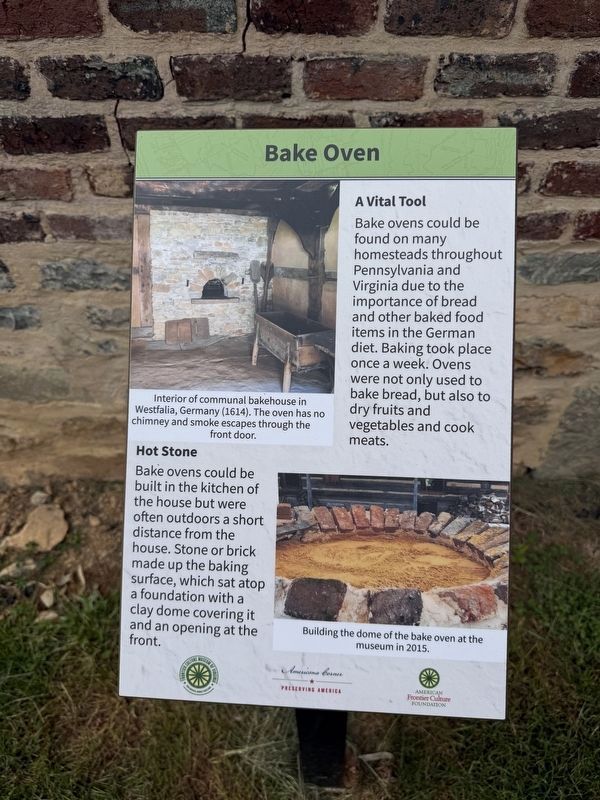 Bake Oven Marker image. Click for full size.