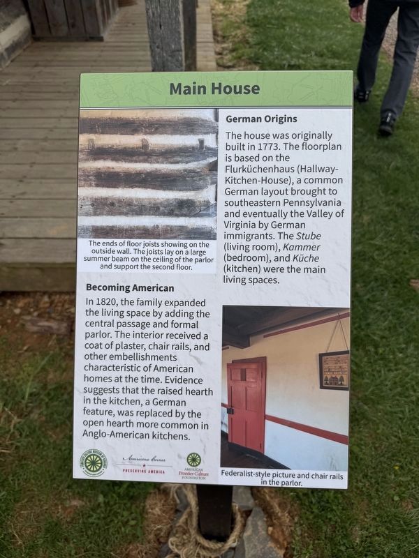 Main House Marker image. Click for full size.