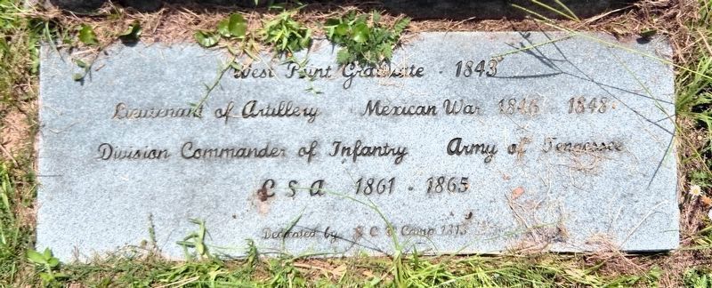 Samuel Gibbs French C.S.A. / S.C.V. Marker. Click for full size. Samuel Gibbs French C.S.A. / S.C.V. Marker image. Click for full size.