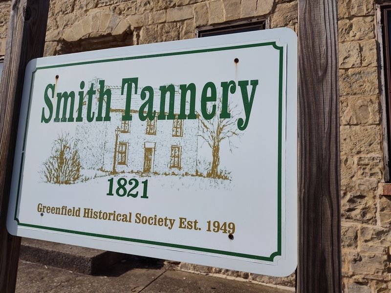 Smith Tannery Sign. Click for full size. Smith Tannery Sign image. Click for full size.