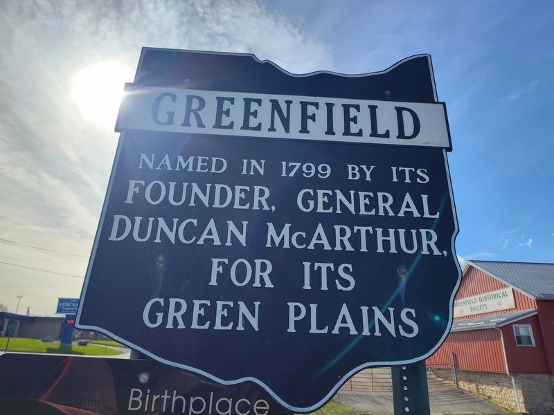 Greenfield Marker image. Click for full size.