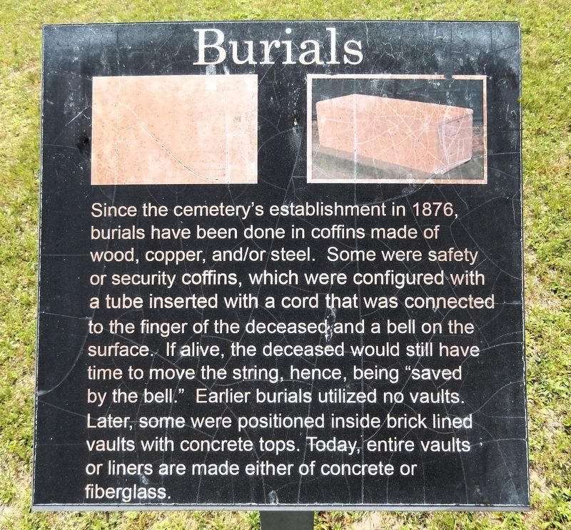 Burials Marker image. Click for full size.