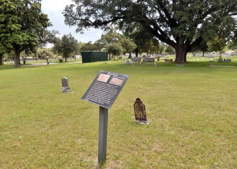 Burials Marker image. Click for full size.