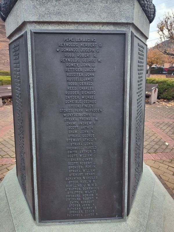 Toronto World War Memorial image. Click for full size.