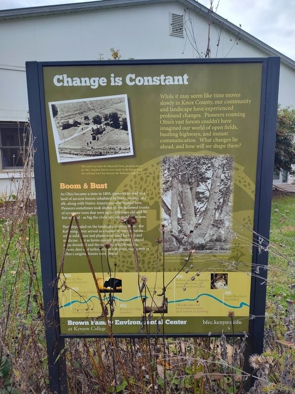Change is Constant Marker image. Click for full size.