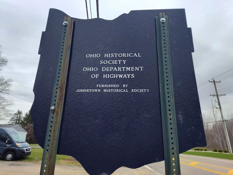 Johnstown Marker image. Click for full size.