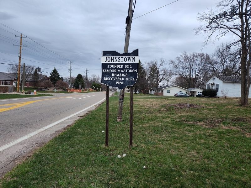 Johnstown Marker image. Click for full size.