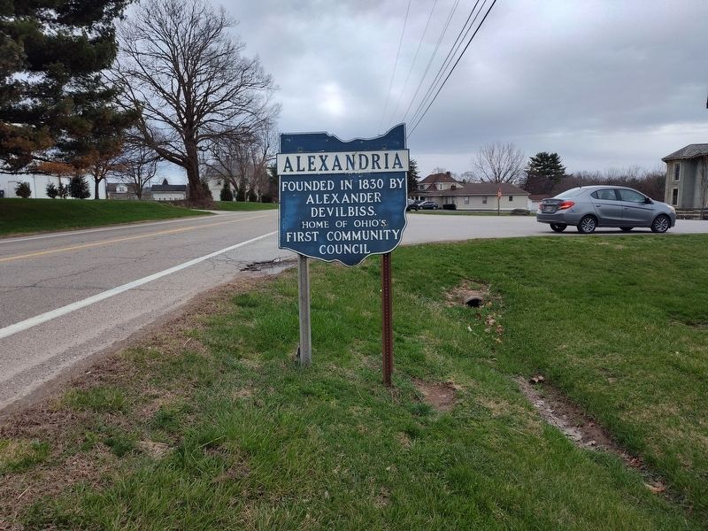 Alexandria Marker. Click for full size. Alexandria Marker image. Click for full size.