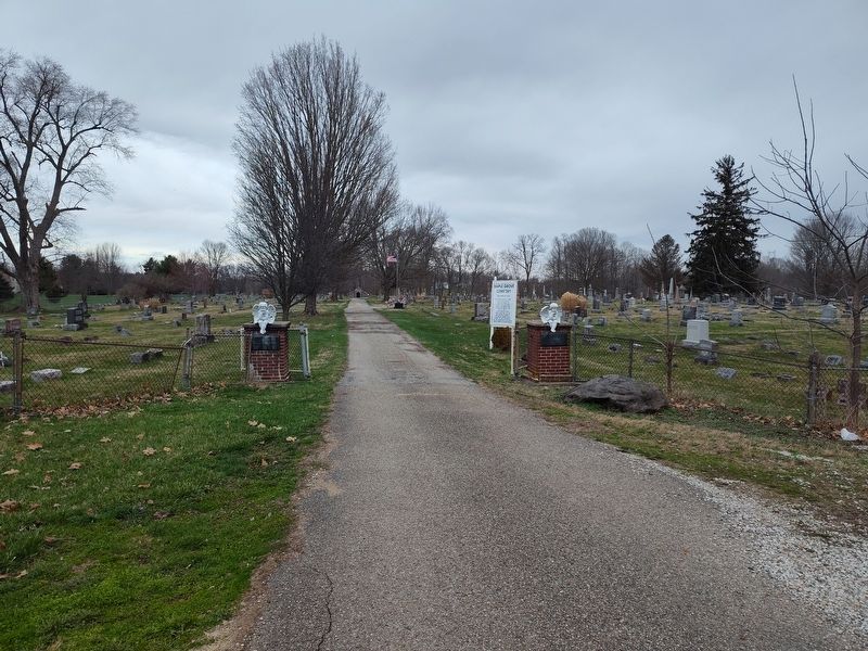 Maple Grove Cemetery. Click for full size. Maple Grove Cemetery image. Click for full size.
