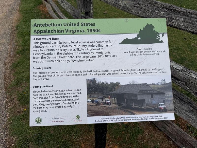 Appalachian Virginia, 1850s Marker. Click for full size. Appalachian Virginia, 1850s Marker image. Click for full size.