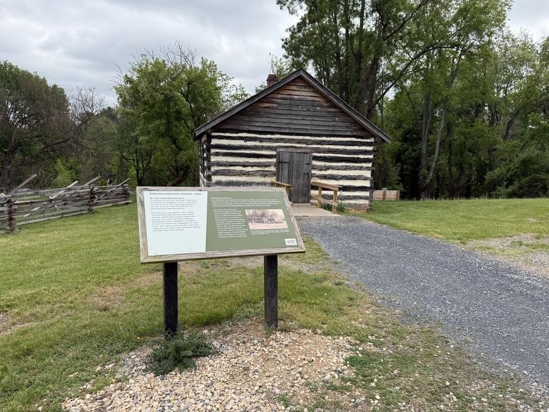 African-American Church, 1860s Marker. Click for full size. African-American Church, 1860s Marker image. Click for full size.