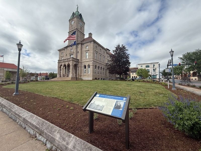 Court Square & Springhouse Marker. Click for full size. Court Square & Springhouse Marker image. Click for full size.