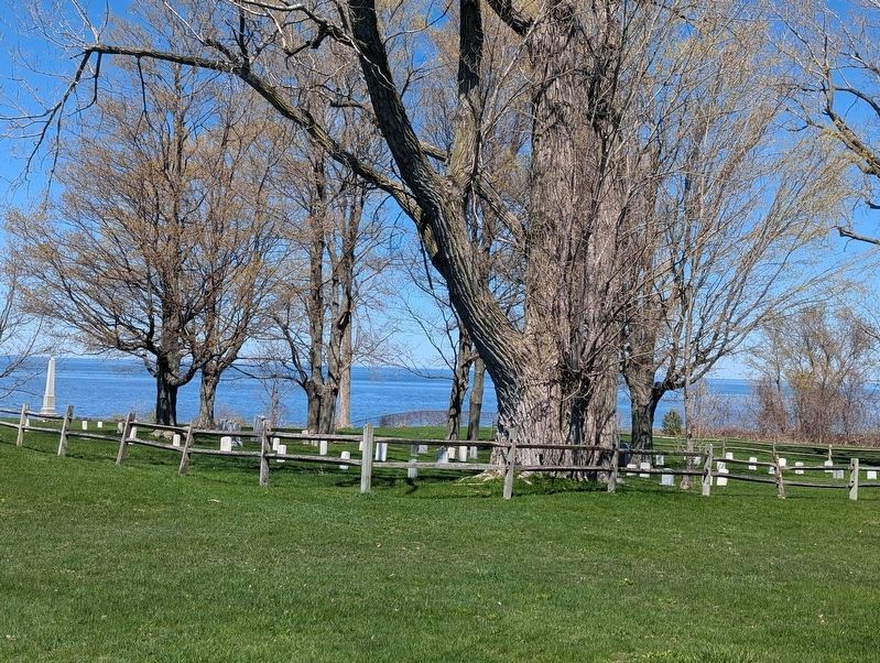 The Post Cemetery Marker. Click for full size. The Post Cemetery Marker image. Click for full size.