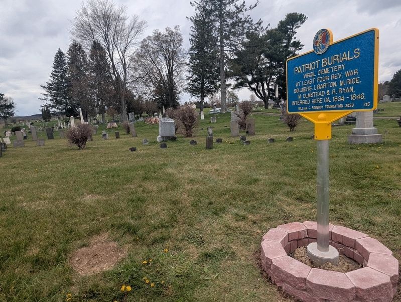 Patriot Burials Marker. Click for full size. Patriot Burials Marker image. Click for full size.