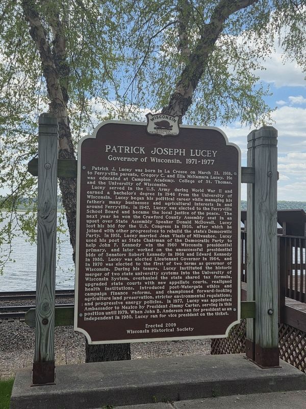 Patrick Joseph Lucey Marker. Click for full size. Patrick Joseph Lucey Marker image. Click for full size.