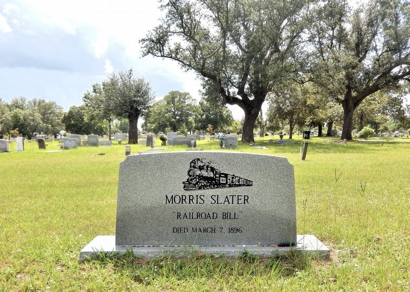 Morris Slater Tombstone. Click for full size. Morris Slater Tombstone image. Click for full size.
