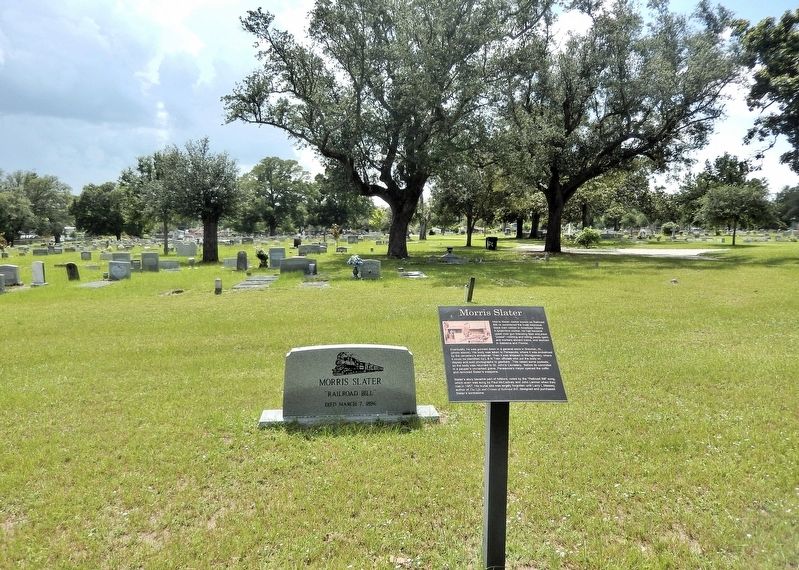 Morris Slater Marker & Tombstone. Click for full size. Morris Slater Marker & Tombstone image. Click for full size.