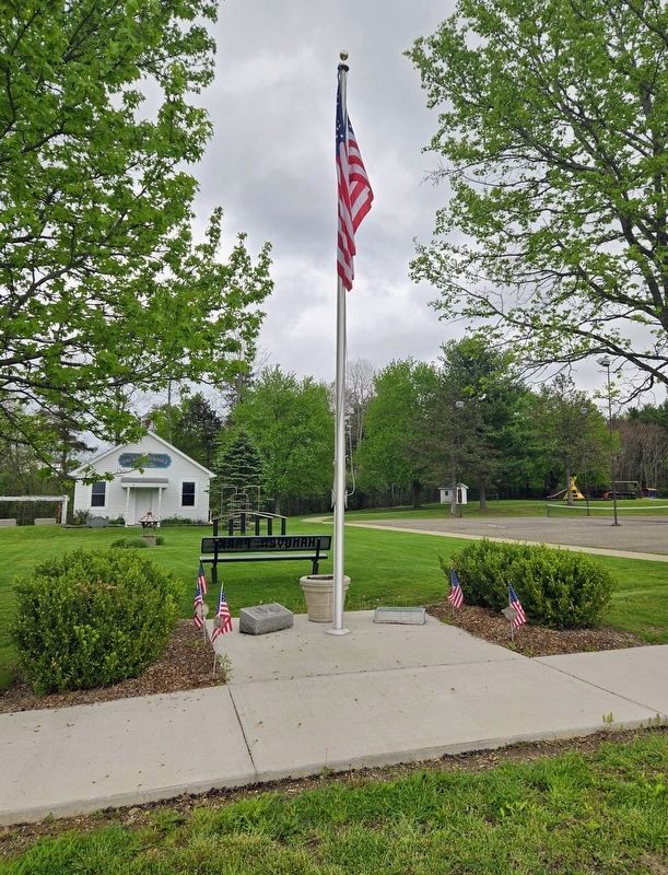 Hanover Township World War II Memorial image. Click for full size.