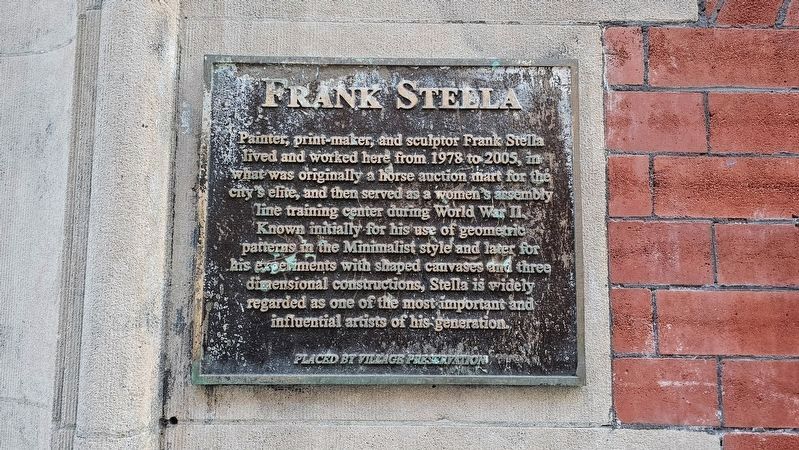 Frank Stella Marker image. Click for full size.
