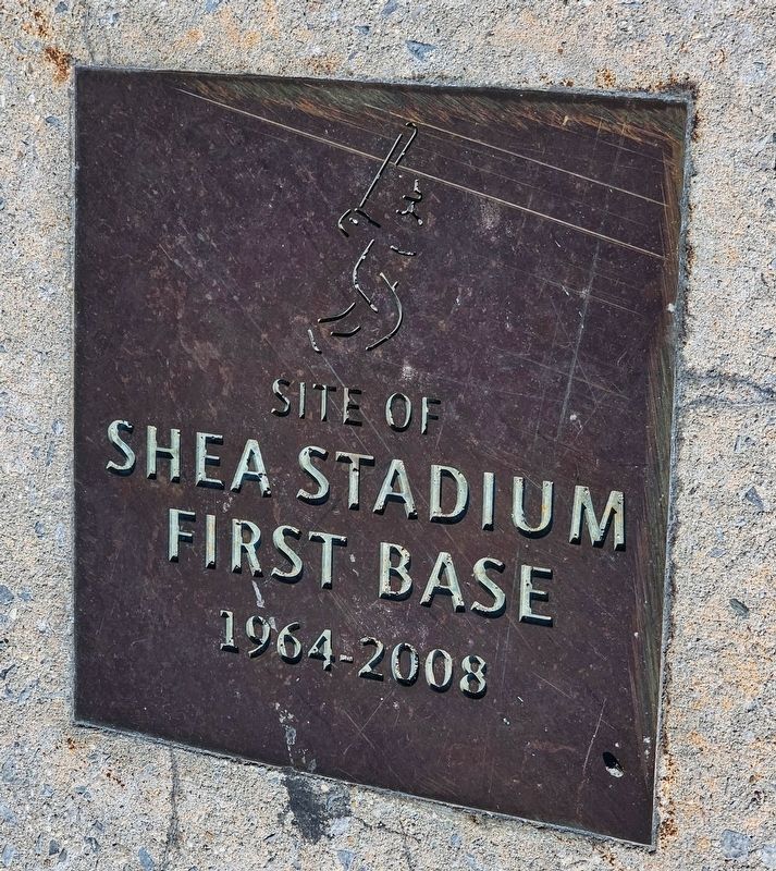 Shea Stadium First Base Marker. Click for full size. Shea Stadium First Base Marker image. Click for full size.