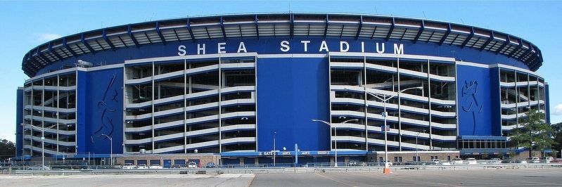 Shea Stadium. Click for full size. Shea Stadium image. Click for full size.