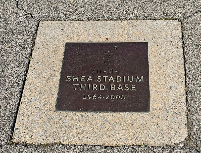 Shea Stadium Third Base Marker. Click for full size. Shea Stadium Third Base Marker image. Click for full size.