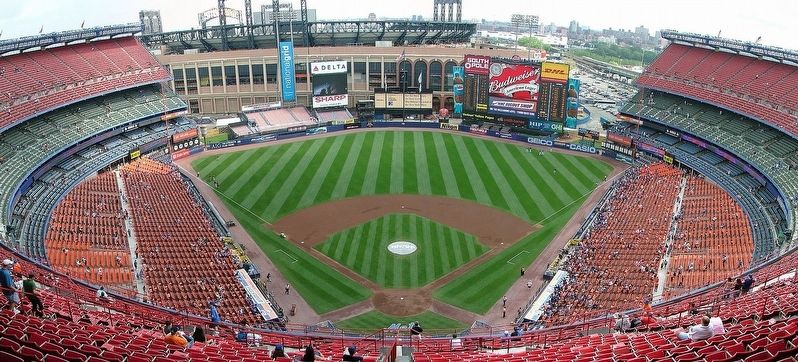 Shea Stadium Third Base Marker. Click for full size. Shea Stadium Third Base Marker image. Click for full size.