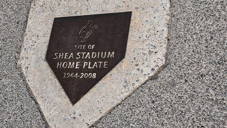 Shea Stadium Home Plate Marker. Click for full size. Shea Stadium Home Plate Marker image. Click for full size.