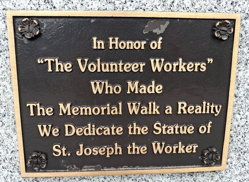 "The Volunteer Workers" Marker. Click for full size. "The Volunteer Workers" Marker image. Click for full size.