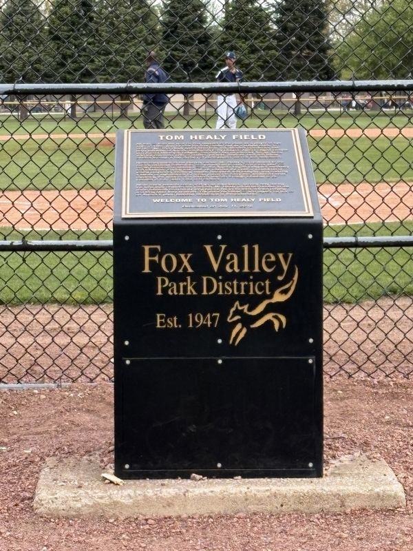 Tom Healy Field Marker. Click for full size. Tom Healy Field Marker image. Click for full size.