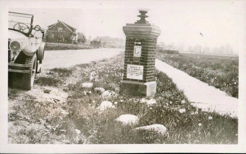 Austin F. Bement memorial near Crestline, Ohio. Click for full size. Austin F. Bement memorial near Crestline, Ohio image. Click for full size.