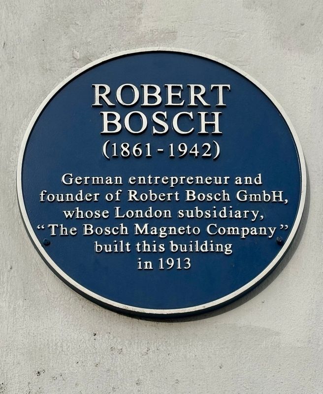 Robert Bosch Marker. Click for full size. Robert Bosch Marker image. Click for full size.